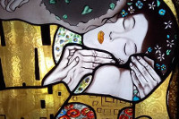 Vetrata artistica Klimt